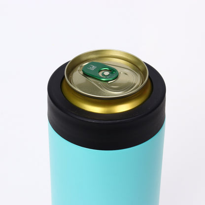 12oz 16oz Laser Engraved 4-1 Can Coolers Double Wall Stainless Steel Skinny Tumblers 25Pack China Warehouse