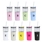 2 in one Split Cups 25oz Glass Cups and 15oz Stainless Steel Tumblers Set 20Pack China Warehouse