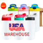 25Pack USA Warehouse 12oz Blank Sublimation Straight Tumblers for Kids Double Wall Stianless Steel Water Bottles for Heat Press Machine