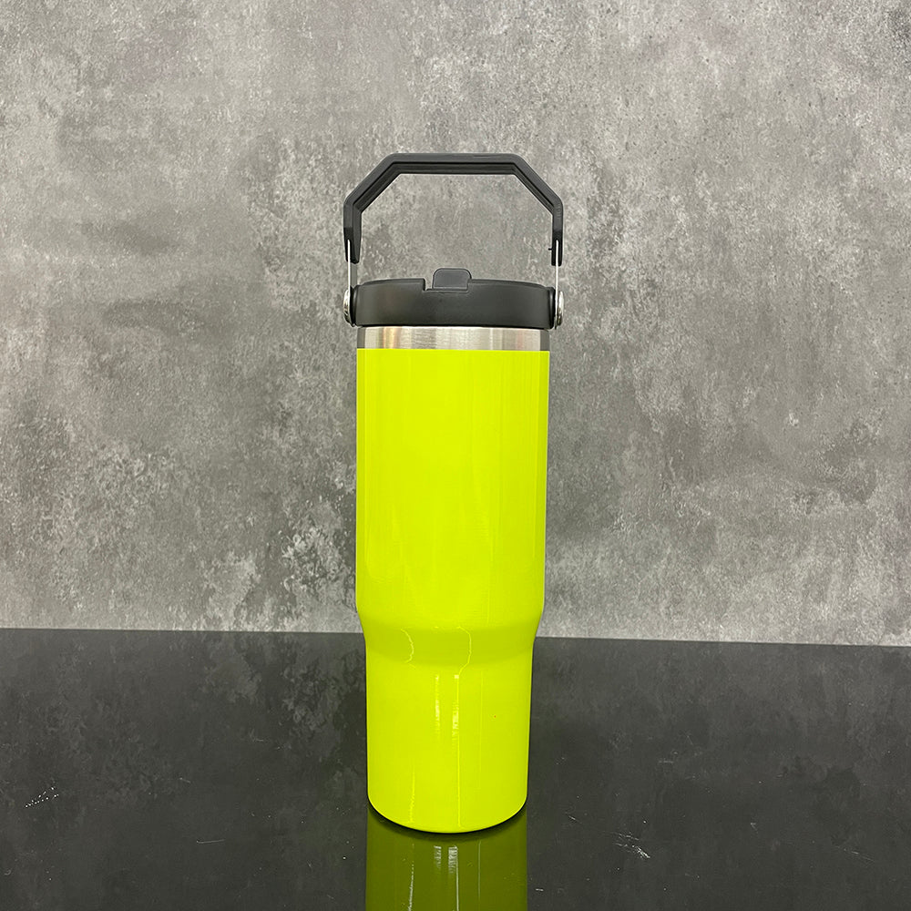 20Pack China Warehouse 30oz 40oz Bright Neon Color Stainless Steel Sublimation Tumblers for Heat Press