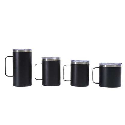 50 Pack China Warehouse 12oz/14oz/16oz Double Wall Stainless Steel Power Coated Mugs Tumblers for Laser Engraving