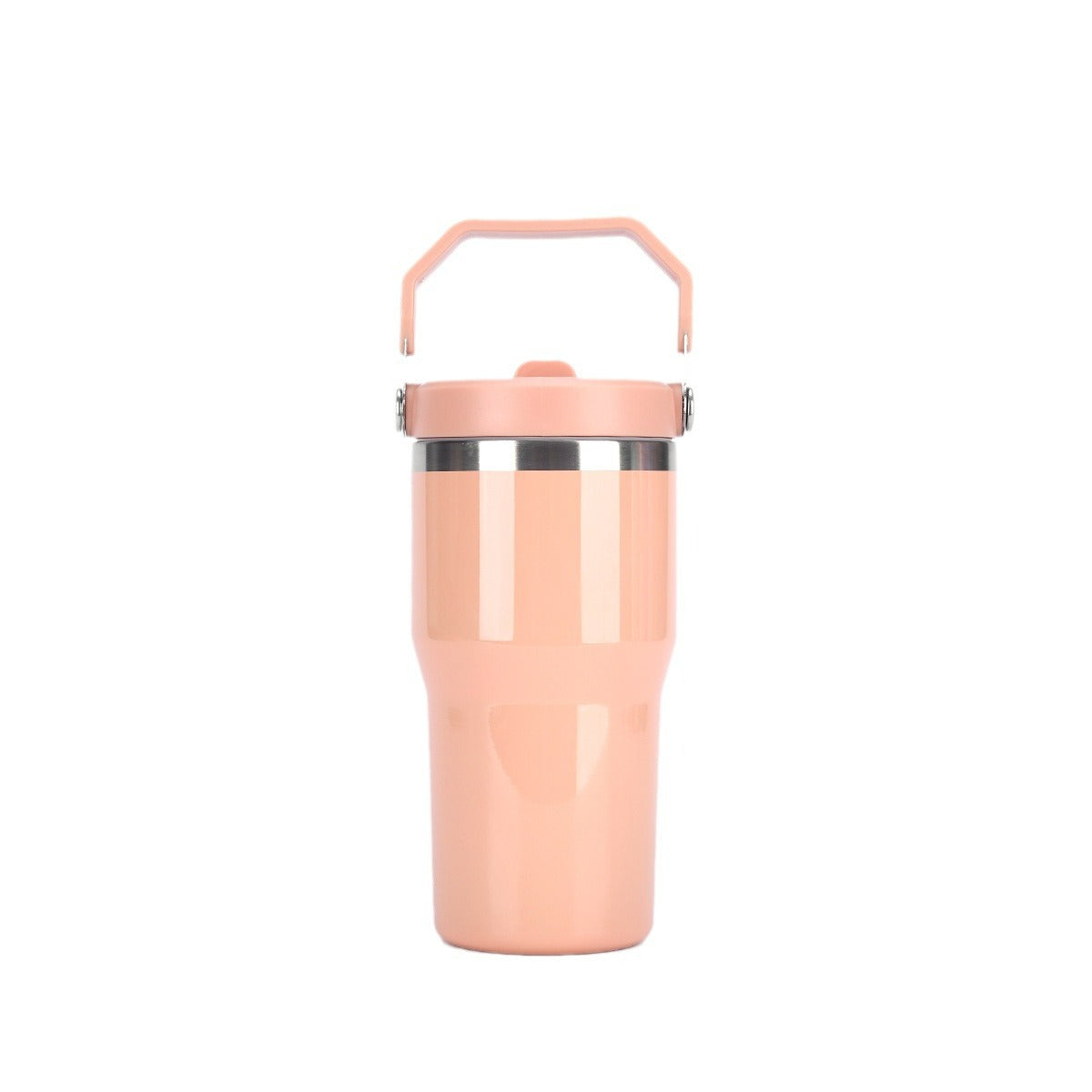 25 Pack China Warehouse 20oz GlossyMacaron Color Blank Sublimation Flip Straw Tumblers for Heat Press Sublimation