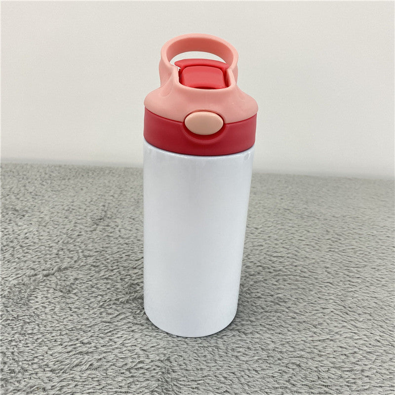 25Pack USA Warehouse 12oz Blank Sublimation Straight Tumblers for Kids Double Wall Stianless Steel Water Bottles for Heat Press Machine