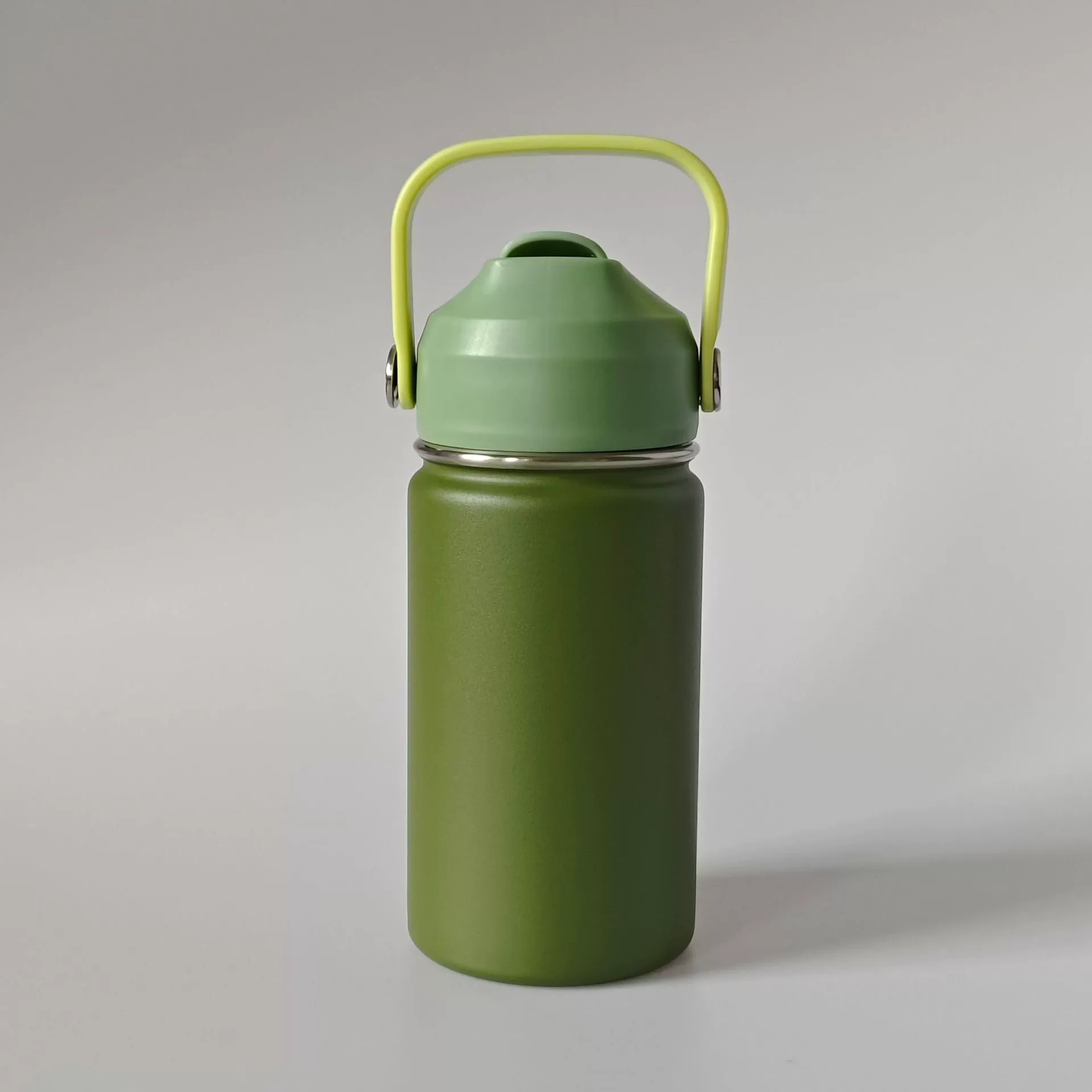 12oz Kids Macaron Color Portable Tumblers with Soft Silicone Straw and Handle 50Pack China Warehouse