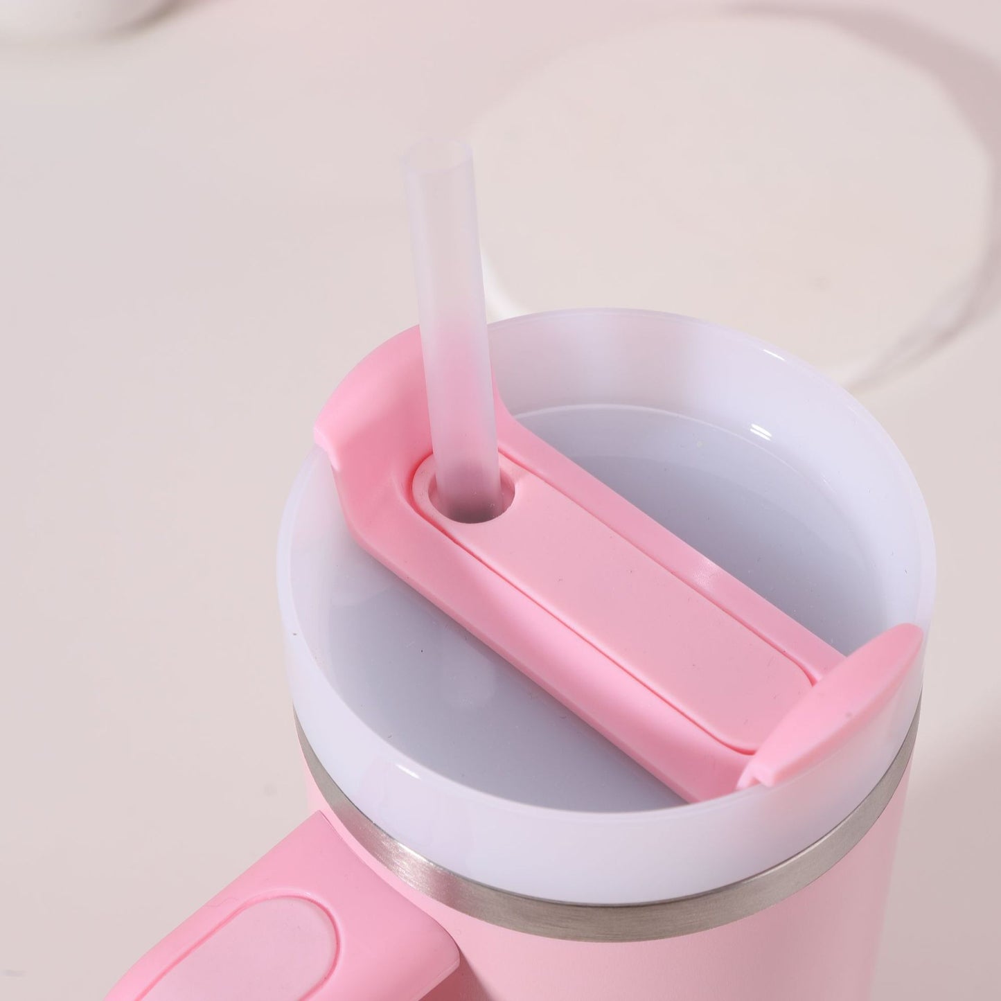 14oz Kids Powder Coated Quencher Tumblers with Mini Handle for Laser Engraving 25Pack China