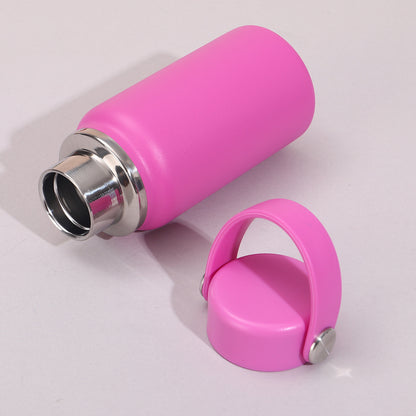 6.7oz (200ML) Cute Mini New Style Powder Coated Coffee Water Bottles for Laser Enrgaved