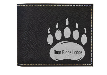 Custom Laserable Leatherette Men Women Wallets Suitable for Laser Engraving 50 Pack China Warehouse