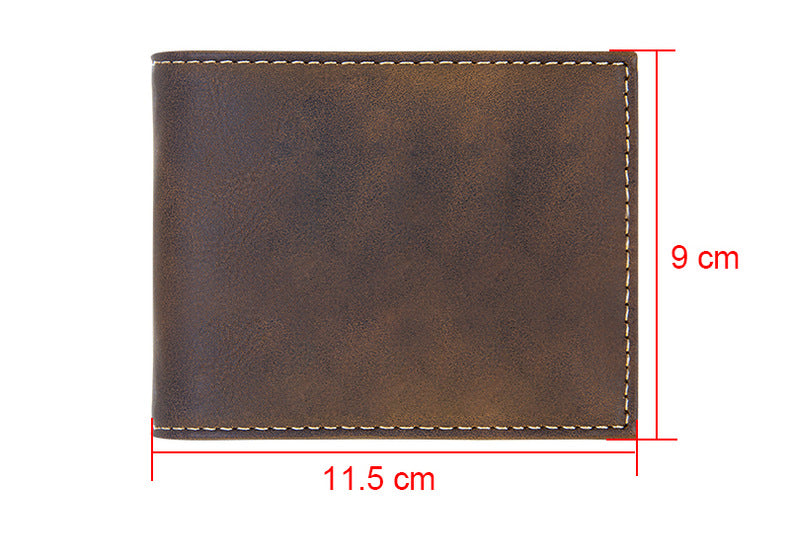 Custom Laserable Leatherette Men Women Wallets Suitable for Laser Engraving 50 Pack China Warehouse