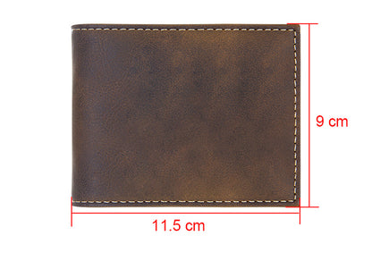 Custom Laserable Leatherette Men Women Wallets Suitable for Laser Engraving 50 Pack China Warehouse