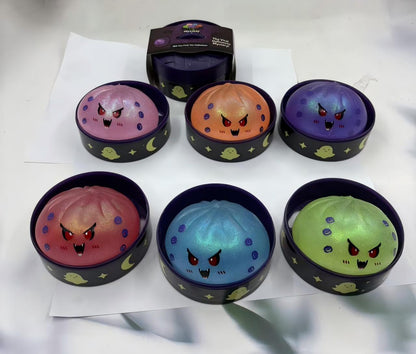 72 Pack Maltose Slow Rising Halloween Pumpkin Squeezee Toy Squishy Stress Relief Fidget Toys China Warehouse