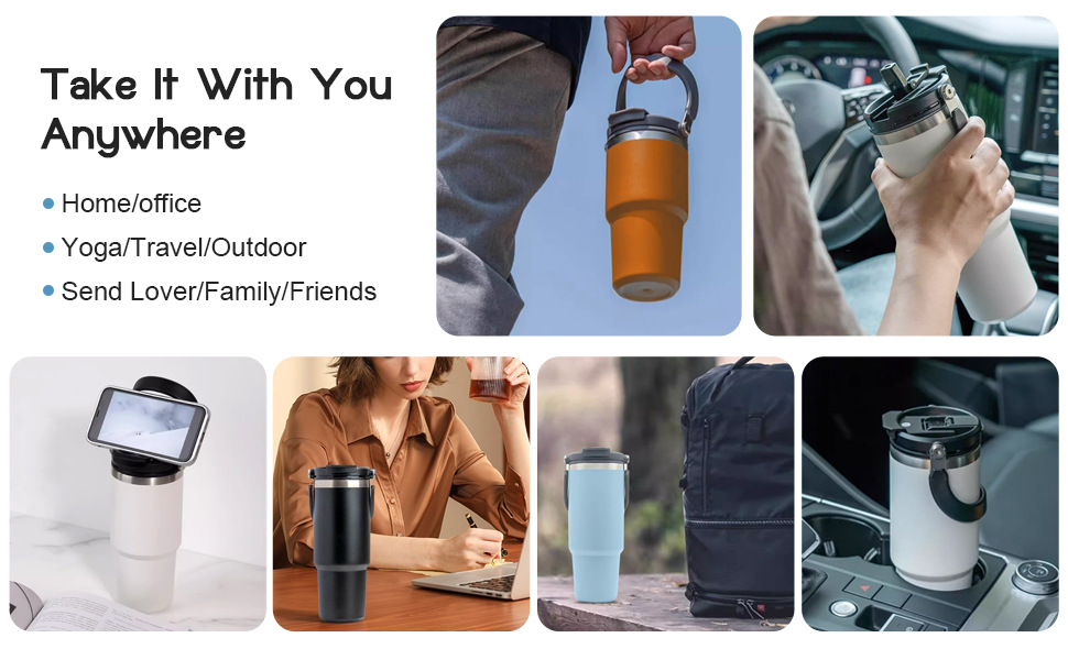 30oz Powder Coated Flip Straw Water Bottles for Laser Engraved with Three Style Lids 25 Pack China Warehouse