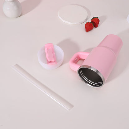 14oz Kids Powder Coated Quencher Tumblers with Mini Handle for Laser Engraving 25Pack China