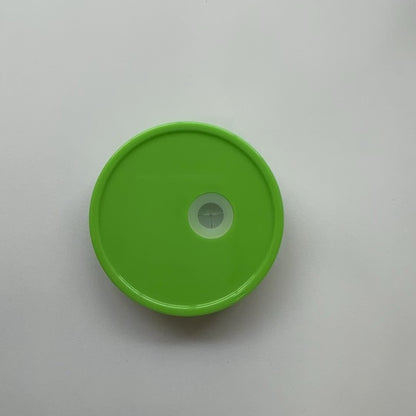 16oz Plastic Lids Bling Rhinestone Lids and Silicone Lids Glass Can 50Pack 100Pack Ship By Air