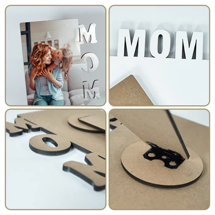 Mother's Day Best Gifts MOM MDF Blank Sublimation Photo Frames 180*150mm 60Pack USA Warehouse