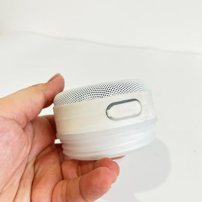20oz White Blank Sublimation Straight Music Player Bluetooth Speaker Tumblers 12 Pack
