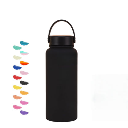 22oz 34oz 40oz Outdoor Portable Sports Water Bottles Stainless Steel Anti Slip Insulation Cup 25 Pack China Warehouse