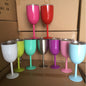 10oz Stainless Steel Wine Glasses for Laser Engraved 25 Pack China Warehouse