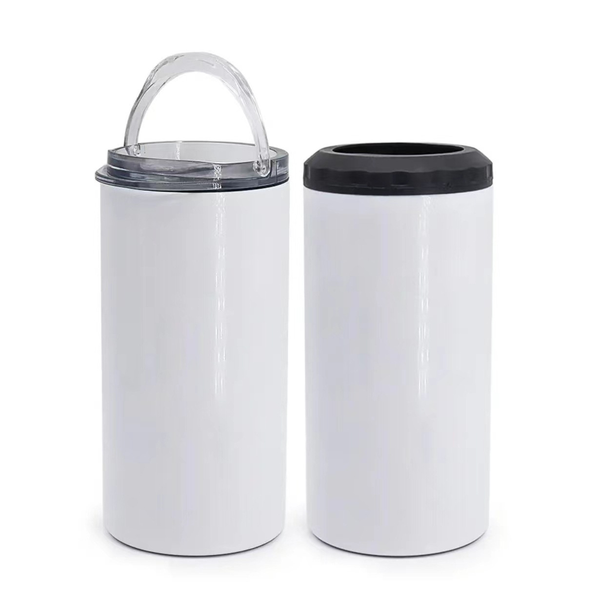 16oz 4 in one Blank Sublimation Cooler Can with Opener 25 Pack USA Warehouse