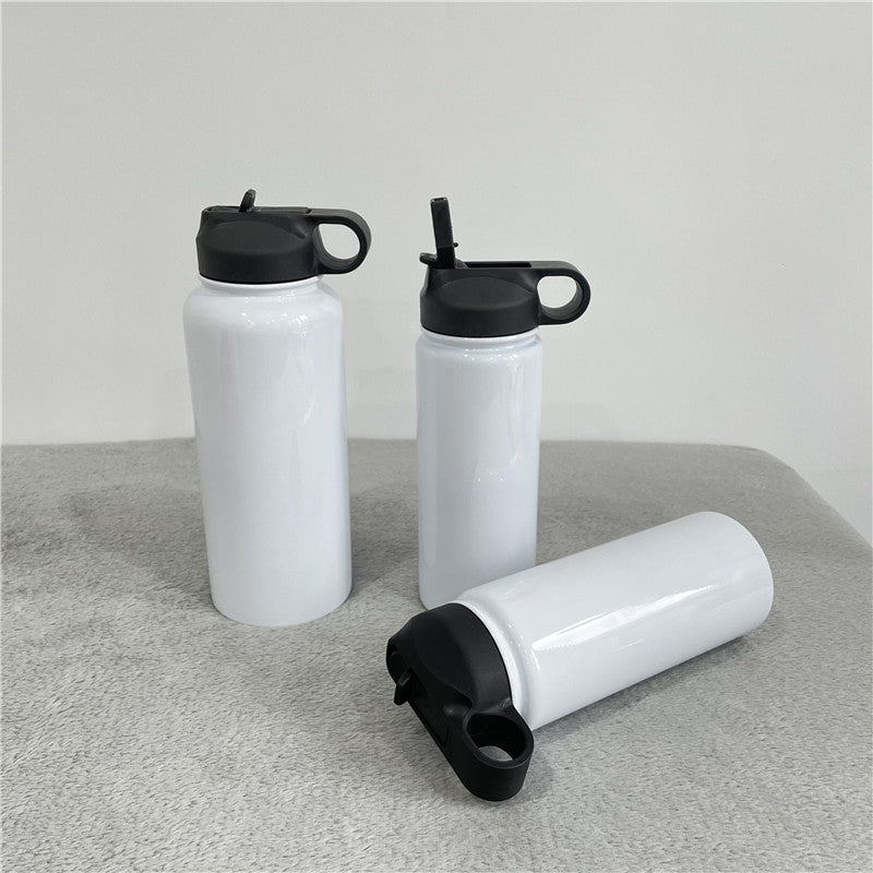 12oz 18oz 22oz 32oz 40oz Blank Sublimation Water Tumblers with Black Lids 25Pack China Warehouse
