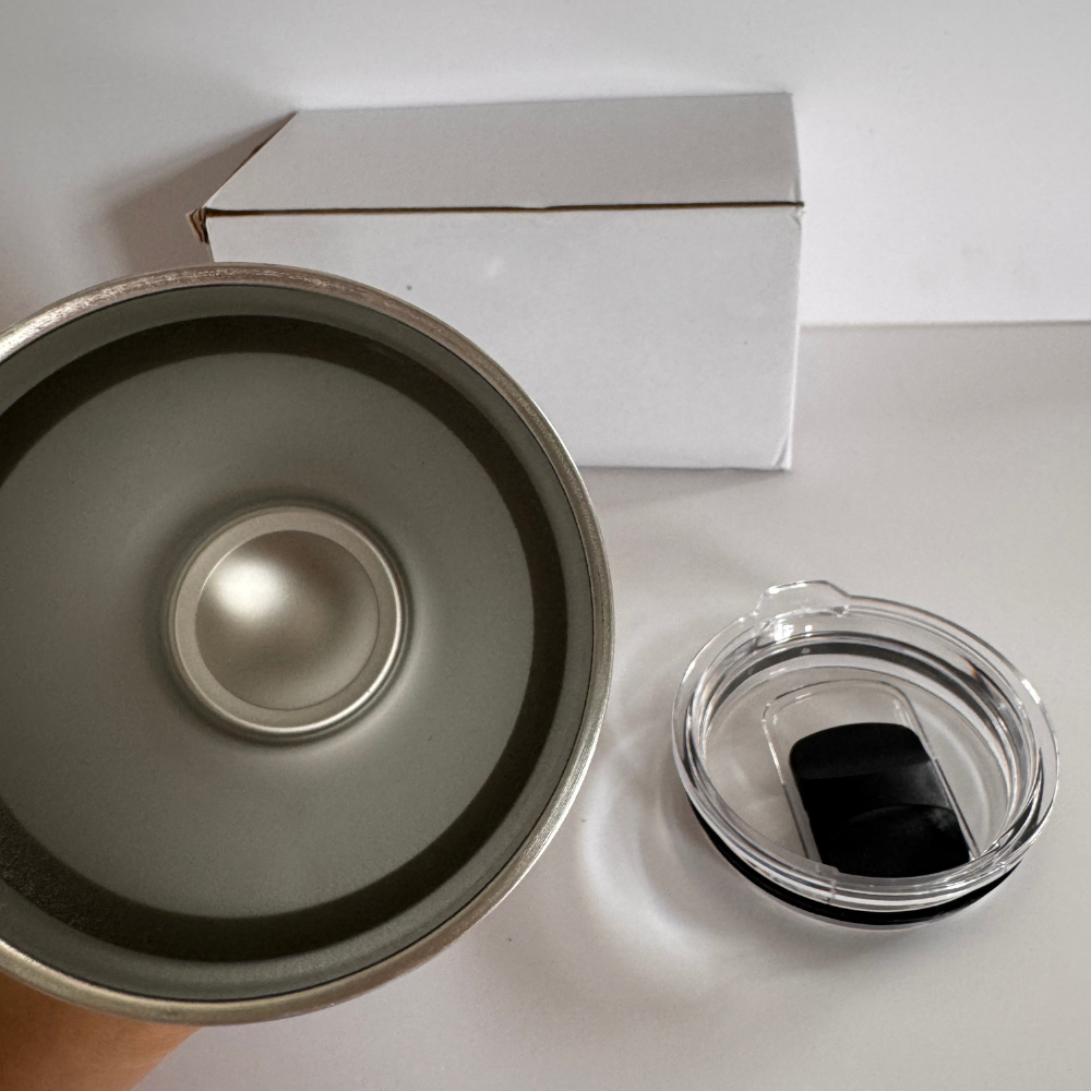 20oz powder coated coffee car tumblers with Magnetic lids laser engraving  25 Pack China Warehouse