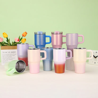 Kids 20oz Shimmer and Rough Glitter Stainless Steel Mugs for Laser Engraved 25 Pack China Warehouse
