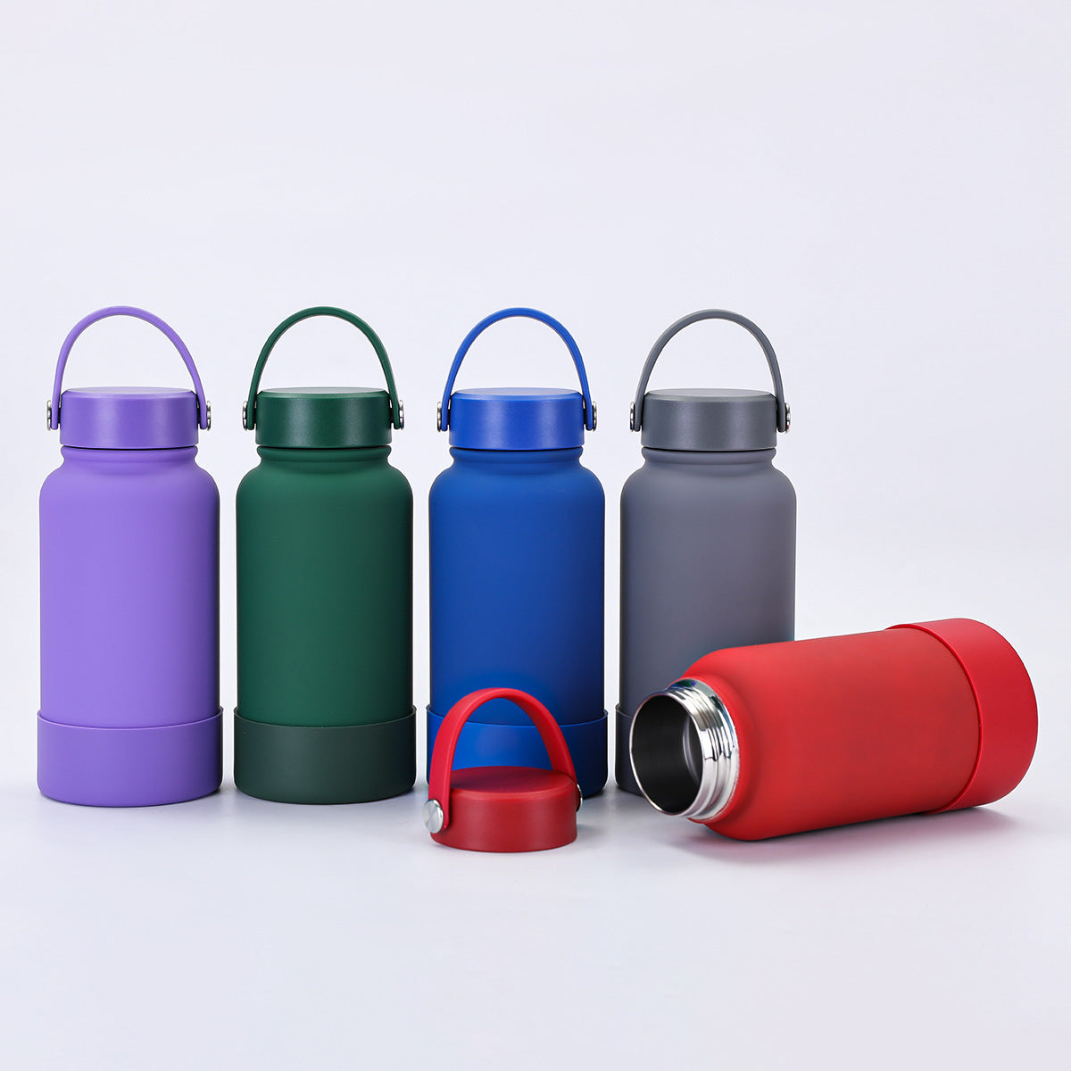 22oz 34oz 40oz Outdoor Portable Sports Water Bottles Stainless Steel Anti Slip Insulation Cup 25 Pack China Warehouse