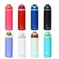 24oz 32oz Leak Proof Bounce Lids Water Bottles for Laser Engraved 24Pack USA Warehouse