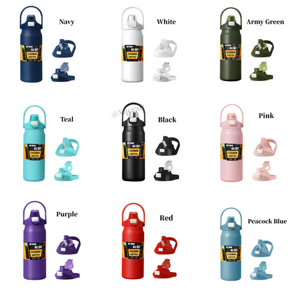 26oz 33oz 40oz 50oz Large Size Double Vacuum Flask Water Bottles with Bounce Lids for Sports 20 Pack China Warehouse