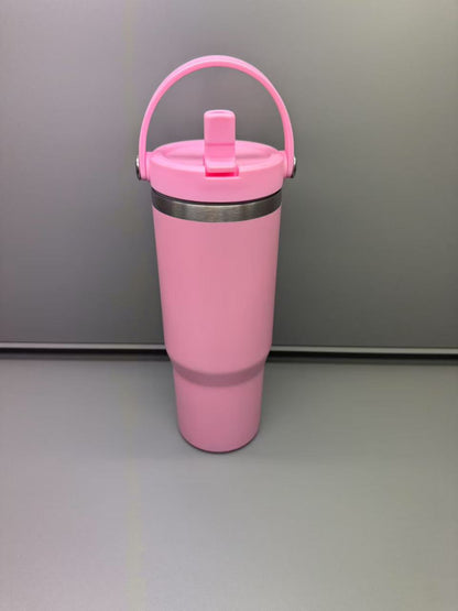 30oz Matt Macaron Color Blank Sublimation Flip Straw Water Bottles With New Lids 25 Pack China Warehouse