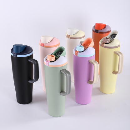 30oz Owala Style Water Bottles Locking Lids and 40oz Tumblers with Handle for Laser Engraved 25 Pack China Warehouse