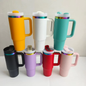 H2.0 30oz Rainbow Plated Powder Coated Quencher Tumblers for Laser Engraving 20Pack China Warehouse