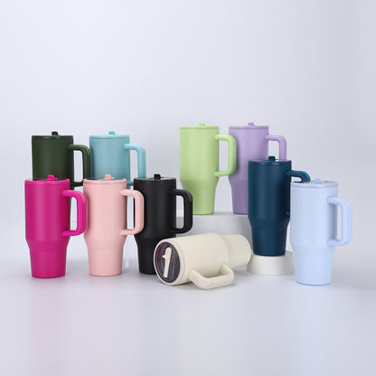 20oz 30oz Powder Coated Tumblers with Leak Proof Lids for Laser Engraving 10 Colors
