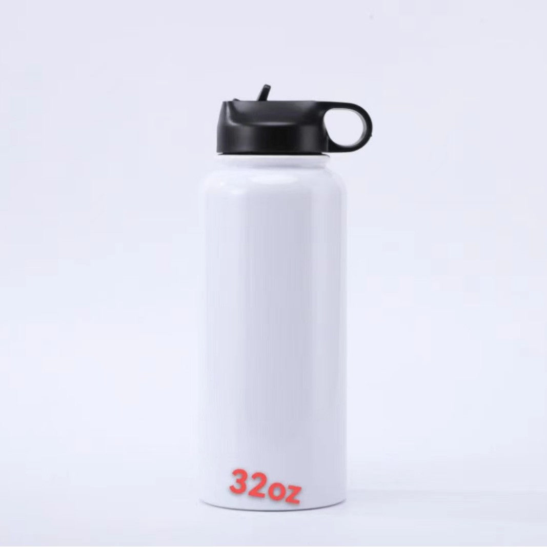12oz 18oz 22oz 32oz 40oz Blank Sublimation Water Tumblers with Black Lids 25Pack China Warehouse