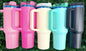 40oz Blue Plated 💙💎Powder Coated Quencher Tumblers Travel Mugs for Laser Engraving 20Pack USA Warehouse