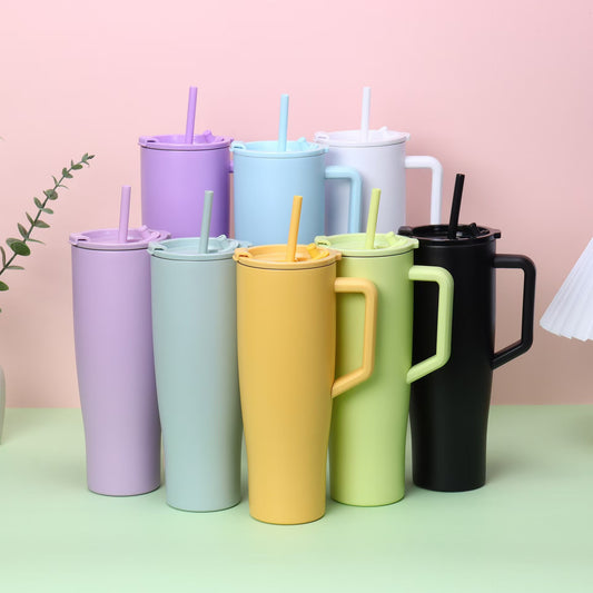 40oz Brumate Style Powder Coated Tumblers for Laser Engraving 20Pack China Warehouse