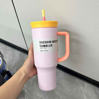 40oz Owala Style Vacuum Insulated Tumblers with Handle for Laser Engraving 20Pack China Warehouse
