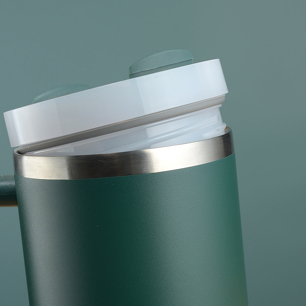H2.0 40oz Powder Coated Dark Green&Navy Color Tumblers  for Laser Engraving 20Pack China Warehouse