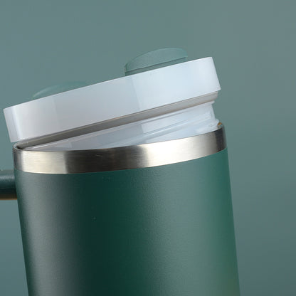 H2.0 40oz Powder Coated Dark Green&Navy Color Tumblers  for Laser Engraving 20Pack China Warehouse