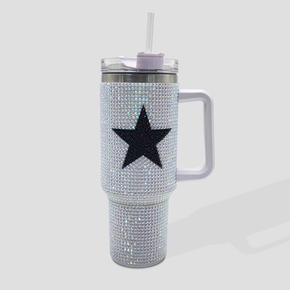H1.0 40oz Football/Baseball/Basketball Bling Rhinestone Tumblers 20Pack China Warehouse