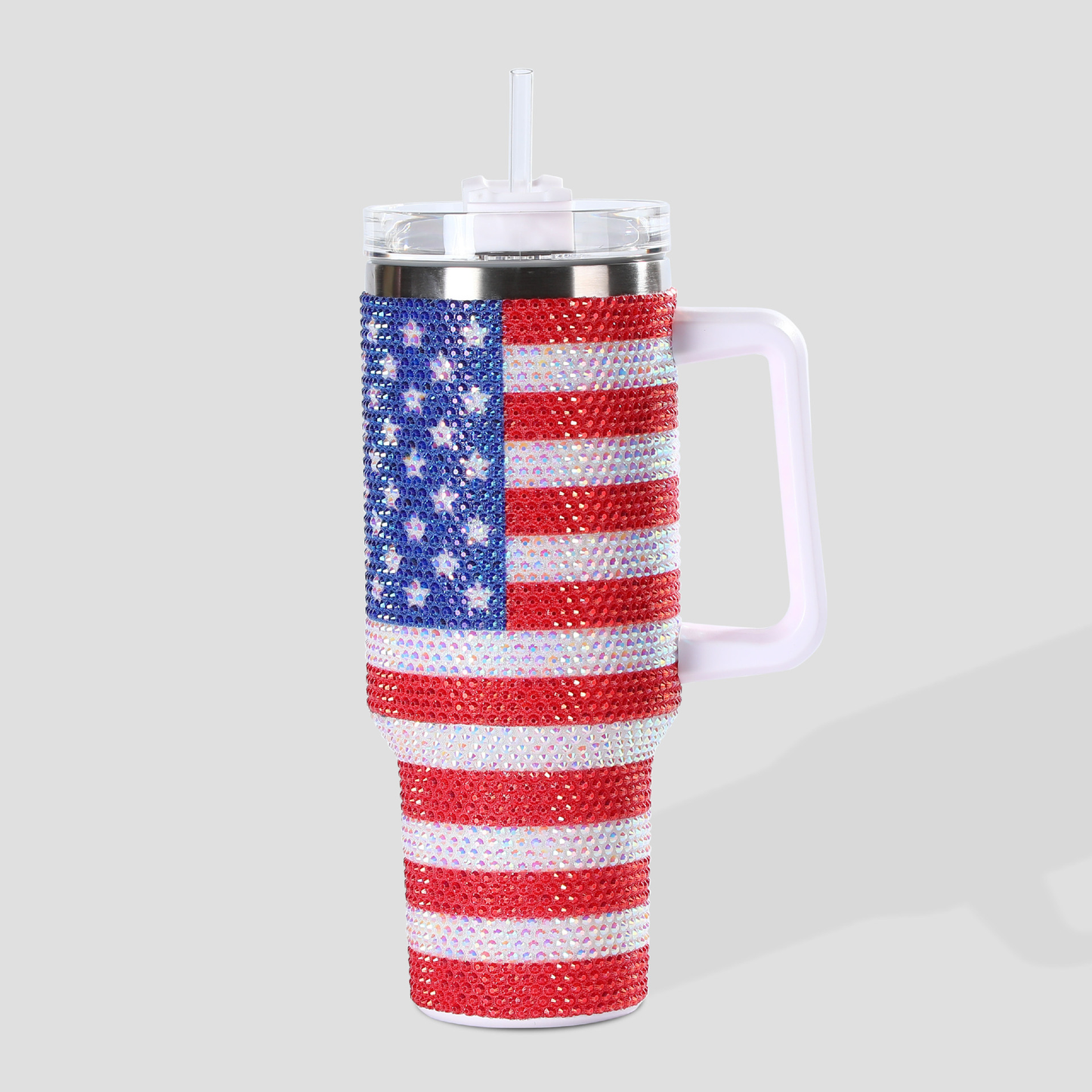 H1.0 40oz Football/Baseball/Basketball Bling Rhinestone Tumblers 20Pack China Warehouse