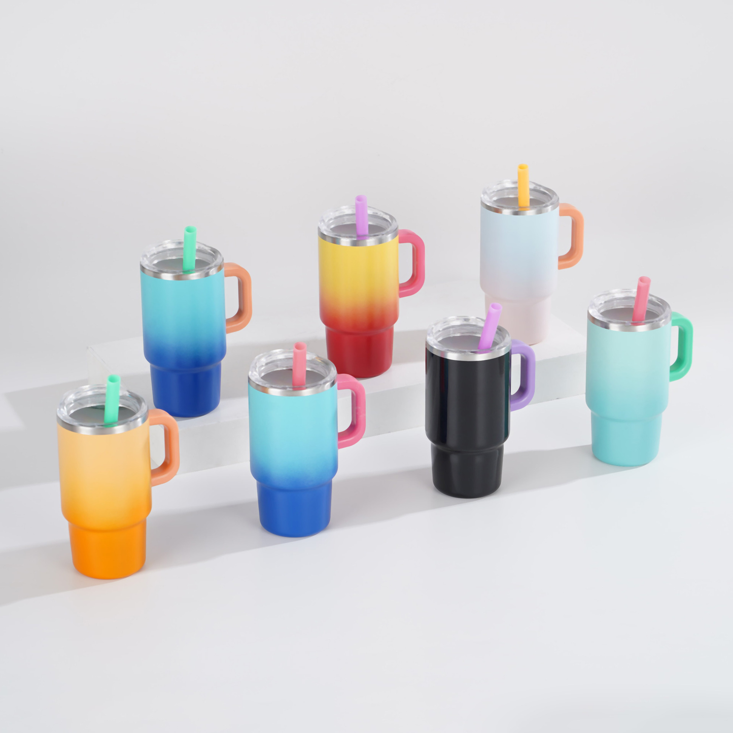 4oz Mini Blank Sublimation Ombre Color Shot Tumblers for Party 100Pack China Warehouse By Air or Sea