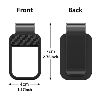 Blank Sublimation Sunglasses Holder for Car Sun Visor Car Accessories Interior 100Pack China Warehouse