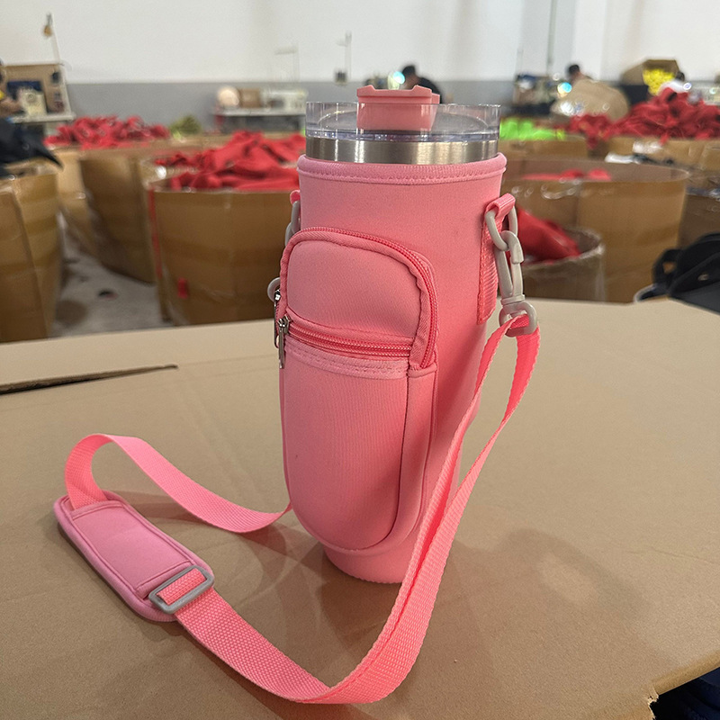 Water Bottle Pouch for Stanley Quencher Series Tumblers Cup Backpack with Multiple Pockets for Phone, Cards, Keys (Bag Only) 20Pack China Warehouse
