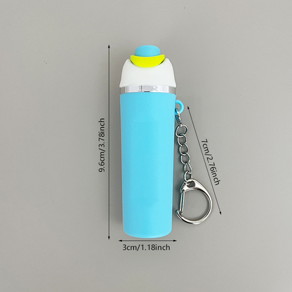 Mini Stanley Tumbler Cup Shape Keychain Lip Balm Handbag Charm Key Ring 100 Pack USA Warehouse